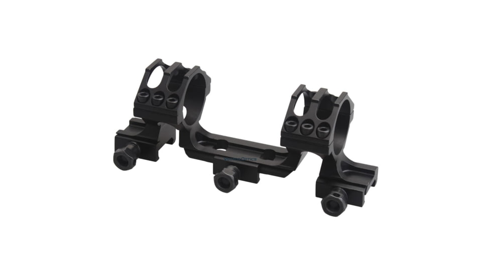 Vector Optics OP Skeletonized Scope Mount, 30mm Tube, Picatinny, 1.25in Height, 20 MOA, 6063-T6, Black, SCTM-39