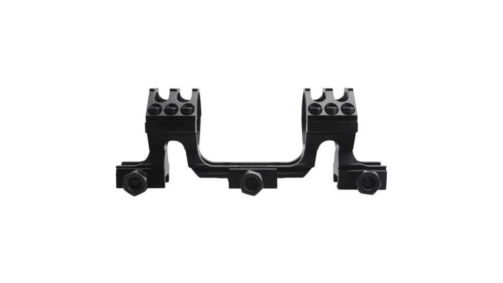 Vector Optics OP Skeletonized Scope Mount, 30mm Tube, Picatinny, 1.25in Height, 20 MOA, 6063-T6, Black, SCTM-39