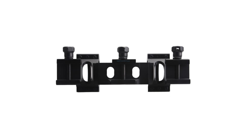 Vector Optics OP Skeletonized Scope Mount, 30mm Tube, Picatinny, 1.25in Height, 20 MOA, 6063-T6, Black, SCTM-39