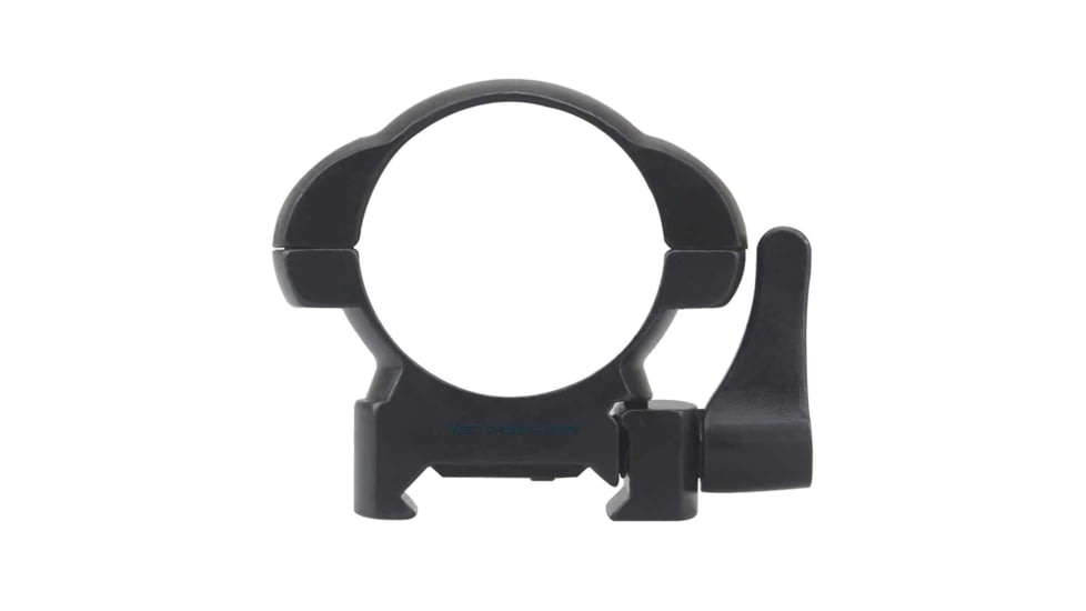 Vector Optics Quick-Release Rifle Scope Rings, 30mm Tube, Picatinny/ Weaver, 21mm Height, 45 Steel, Black, SCSR-05