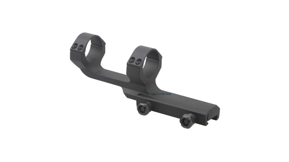 Vector Optics Tactical OP Offset Mount Ring, Extra Long, 30mm Tube, Picatinny, 38mm Height, Matte, Black, SCTM-24B