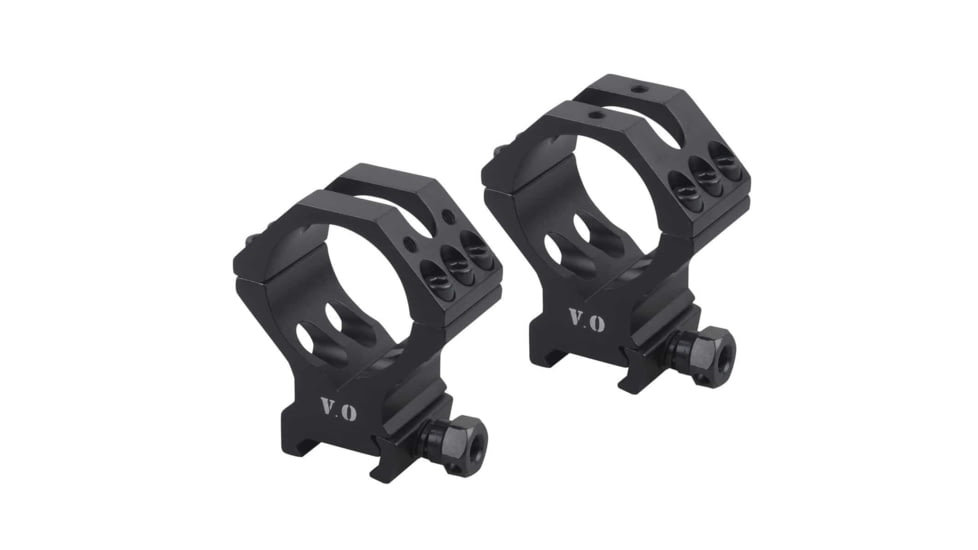 Vector Optics Tactical Rifle Scope Rings, 35mm Tube, Picatinny, 35mm Height, 6061-T6, Matte, Black, SCTM-31
