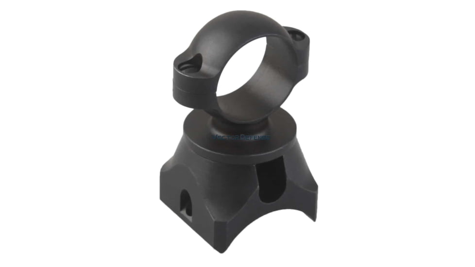 Vector Optics Turret Mount Rings, 1in Tube, Karabiner K98, 41mm Height, 45 Steel, Black, SCSR-07