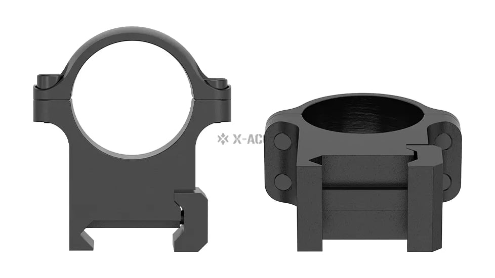 Vector Optics 25.4mm 1in Steel Medium Weaver Rings