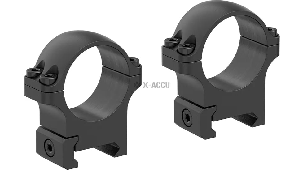 Vector Optics 30mm Steel Low Weaver Rings