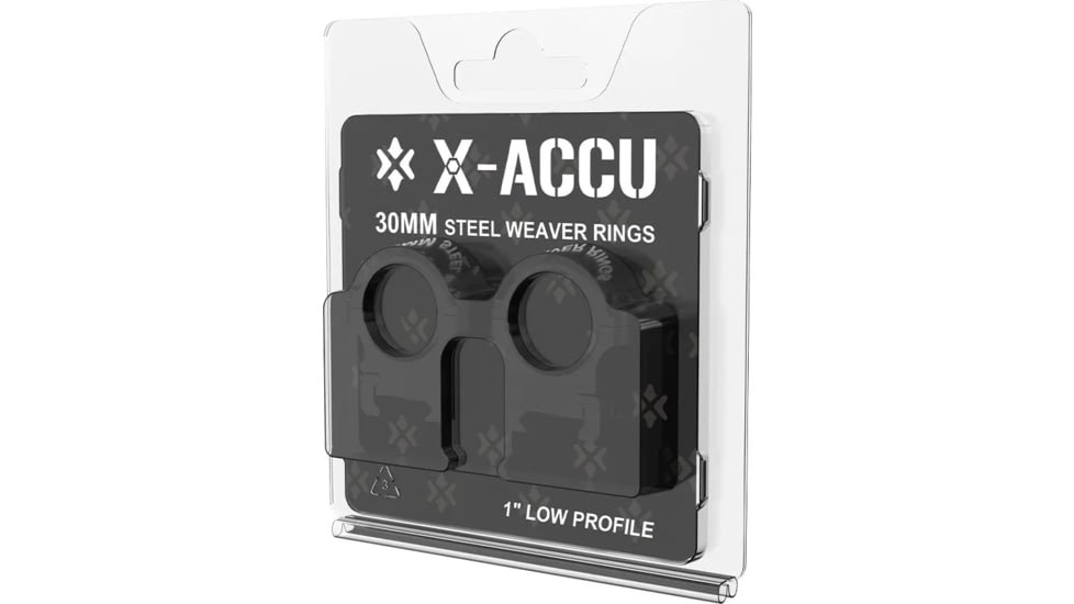 Vector Optics 30mm Steel Low Weaver Rings