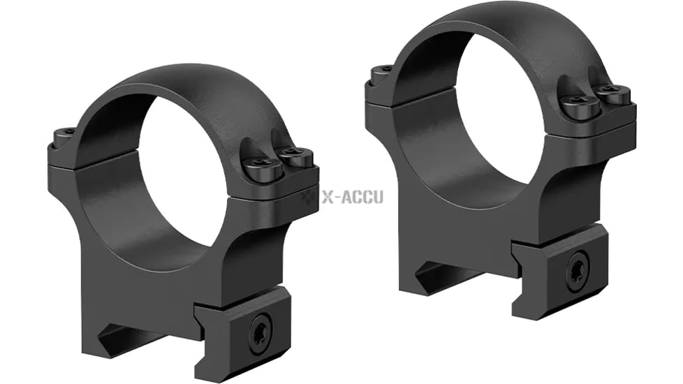 Vector Optics 30mm Steel Low Weaver Rings