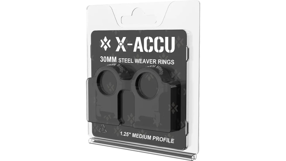 Vector Optics 30mm Steel Medium Weaver Rings
