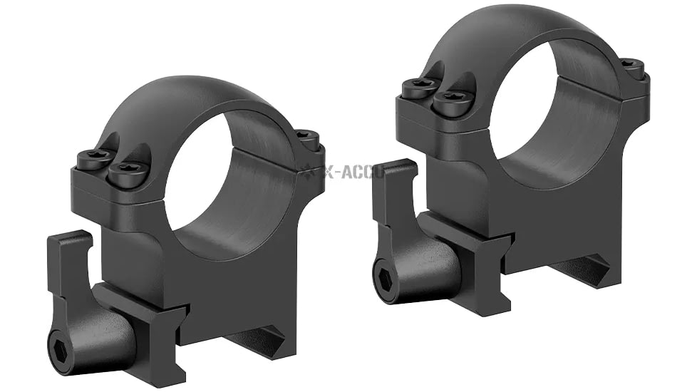 Vector Optics Steel Weaver Qick Release Medium Profile Rings, 1 in