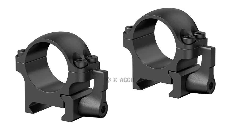 Vector Optics Steel Weaver Quick Release Rings, Low Profile