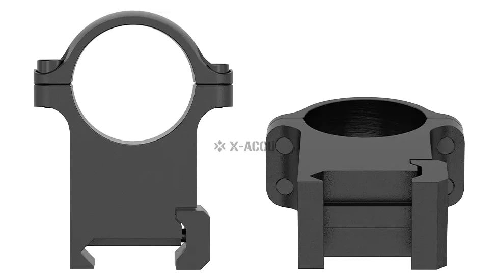 Vector Optics Steel Weaver Scope Rings, 1.25 in High Profile