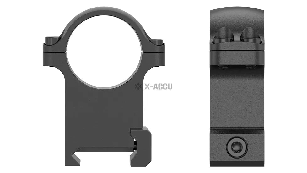 Vector Optics Steel Weaver Scope Rings, 1.25 in High Profile