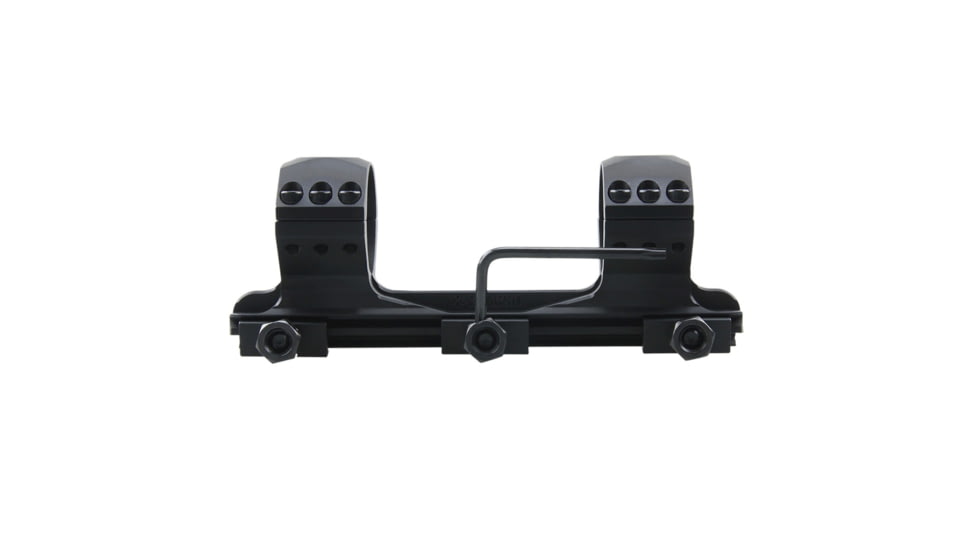 Vector Optics X-Accu 34mm Medium Profile One Piece Picatinny Mount, 0 MOA, Black, SCTM-60