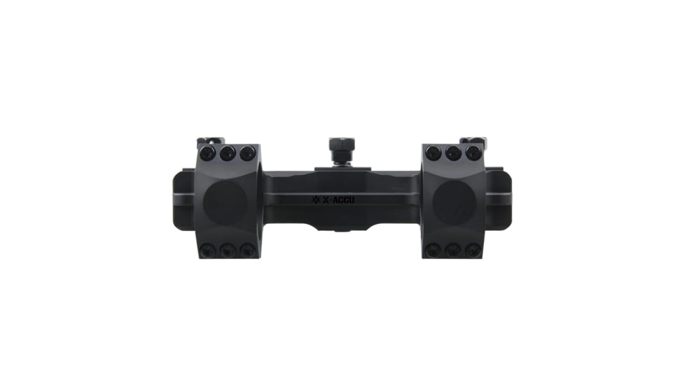 Vector Optics X-Accu 34mm Medium Profile One Piece Picatinny Mount, 0 MOA, Black, SCTM-60