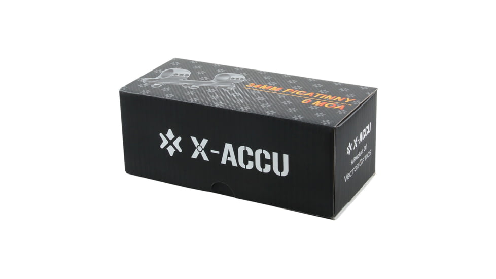 Vector Optics X-Accu 34mm Medium Profile One Piece Picatinny Mount, 0 MOA, Black, SCTM-60