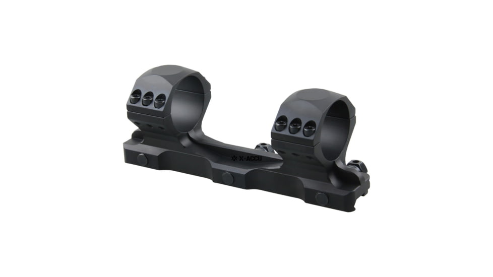 Vector Optics X-Accu 34mm Medium Profile One Piece Picatinny Mount, 20 MOA, Black, SCTM-61