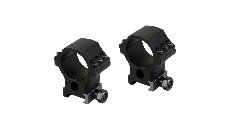 Vector Optics X-Accu Rifle Scope Rings, 30mm Tube, Picatinny, 1.25in Height, 6061-T6, Matte, Black, SCTM-34