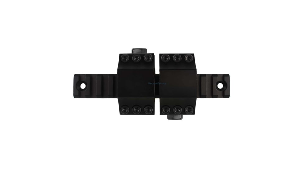 Vector Optics X-Accu Rifle Scope Rings, 30mm Tube, Picatinny, 1.5in Height, 6061-T6, Matte, Black, SCTM-35