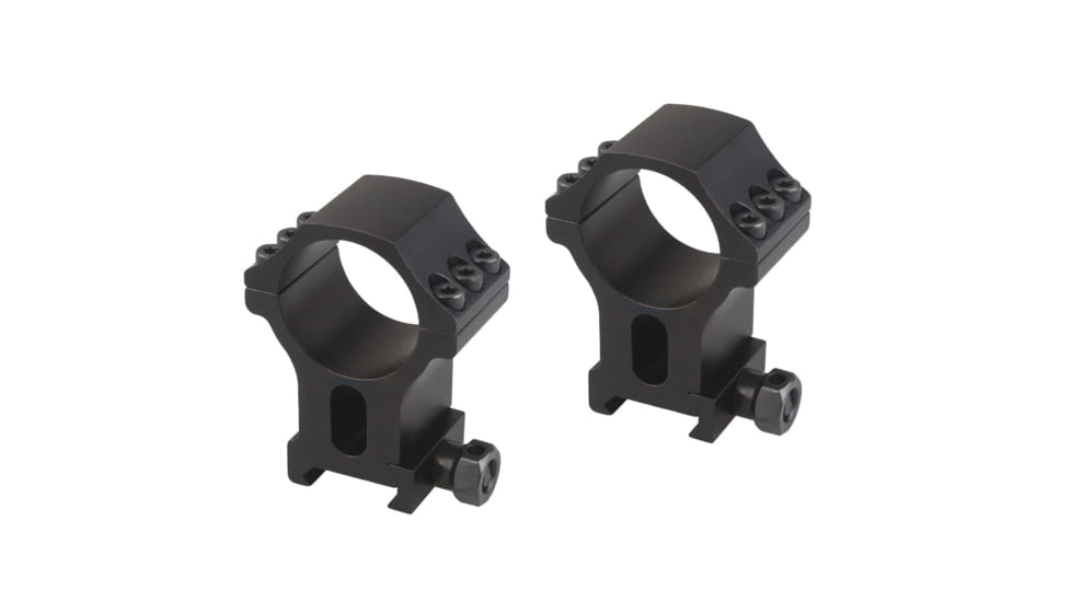 Vector Optics X-Accu Rifle Scope Rings, 30mm Tube, Picatinny, 1.5in Height, 6061-T6, Matte, Black, SCTM-35