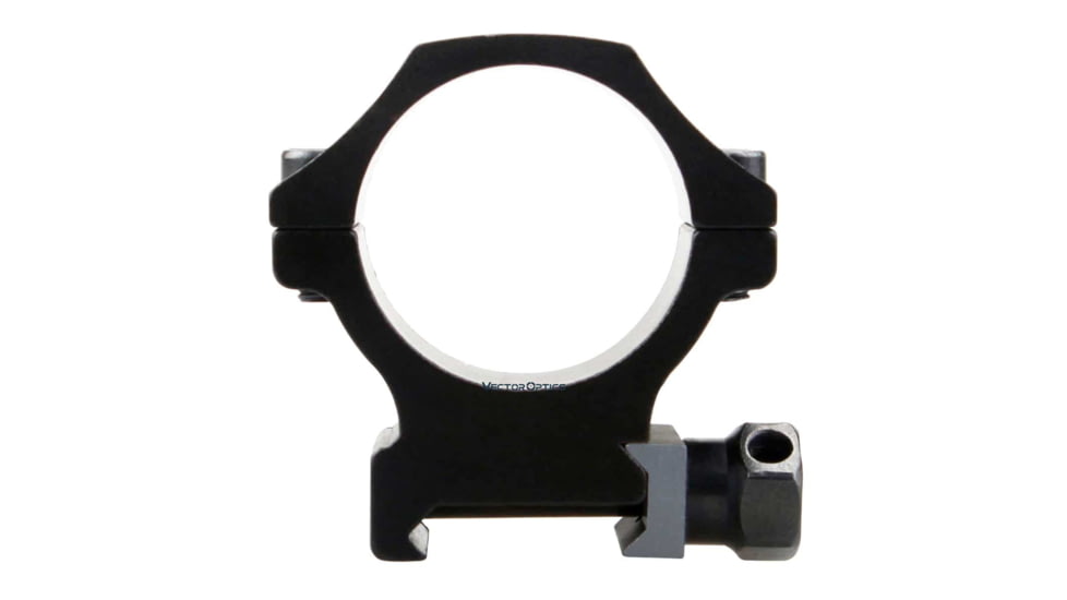 Vector Optics X-Accu Rifle Scope Rings, 30mm Tube, Picatinny, 1in Height, 6061-T6, Matte, Black, SCTM-33