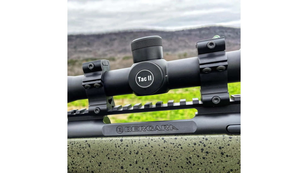 Versaring 1in Horizontal Rifle Scope Ring, Black Matte, H1
