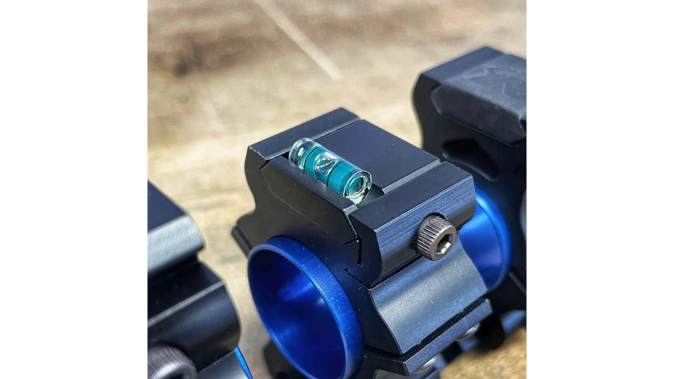 Versaring 1in Horizontal Rifle Scope Ring, Black Matte, H1