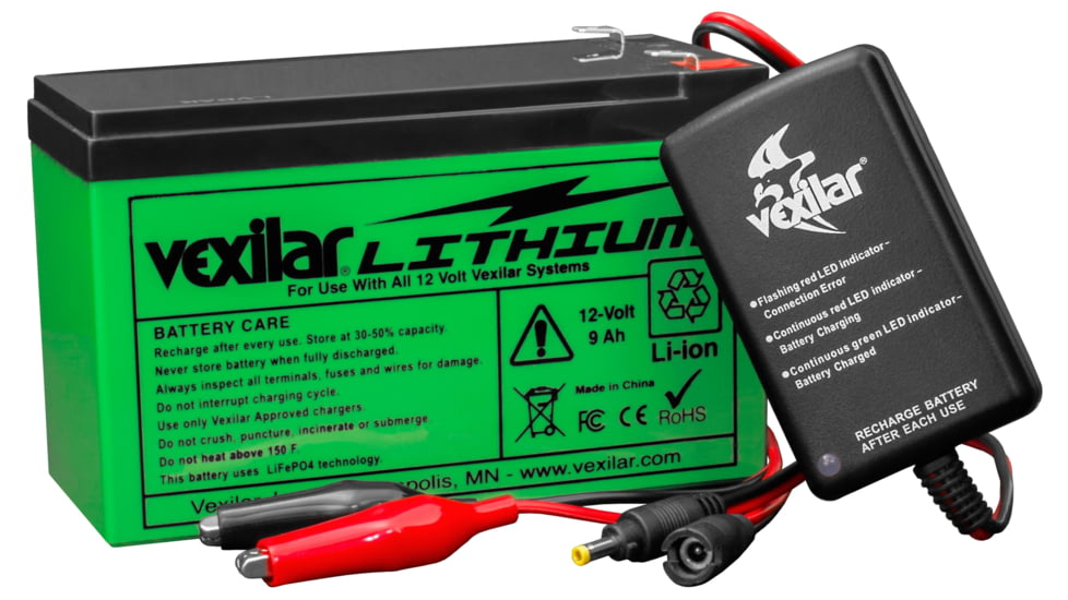 Vexilar Lithium Ion Battery &amp; Charger