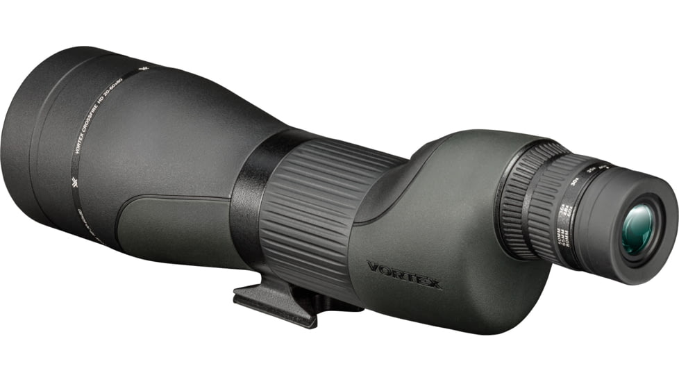 Vortex Crossfire HD 20-60x80 Spotting Scope, Straight, Green, CF-80S