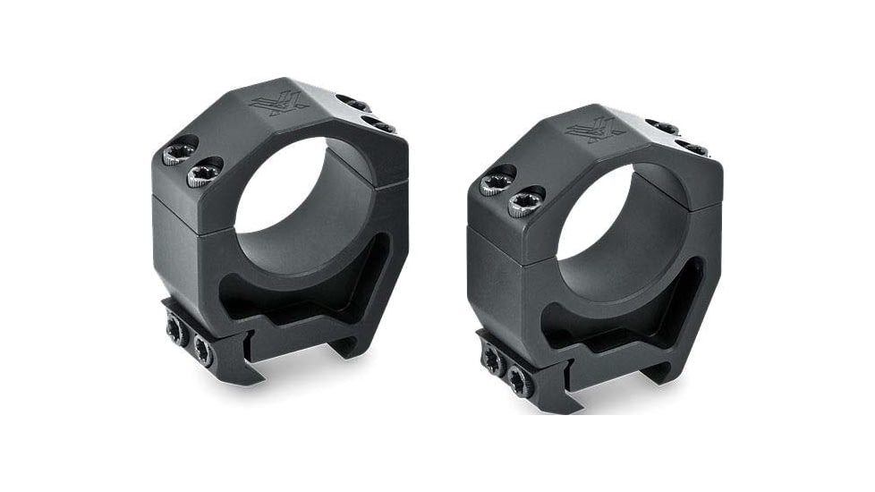 Vortex Precision Matched Rifle Scope Rings, 30 mm Tube, High - 1.45 in, Black, PMR-30-145