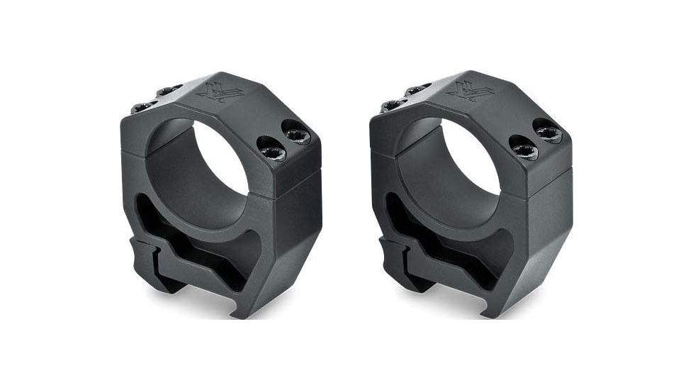 Vortex Precision Matched Rifle Scope Rings, 30 mm Tube, High - 1.45 in, Black, PMR-30-145