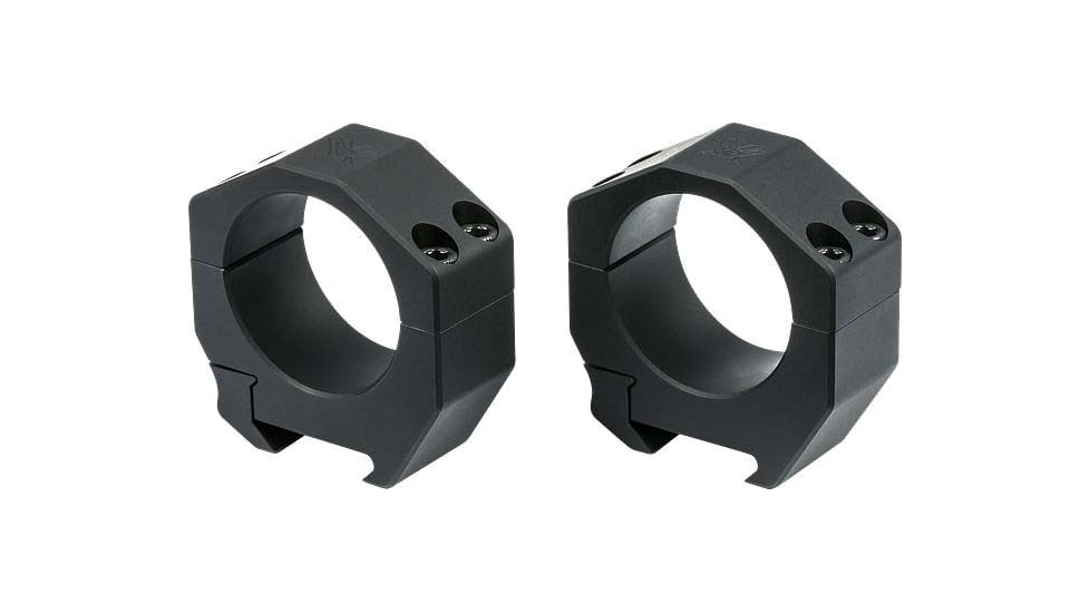 Vortex Precision Matched Rifle Scope Rings, 34 mm Tube, 1.1 in, Black, PMR-34-1.1
