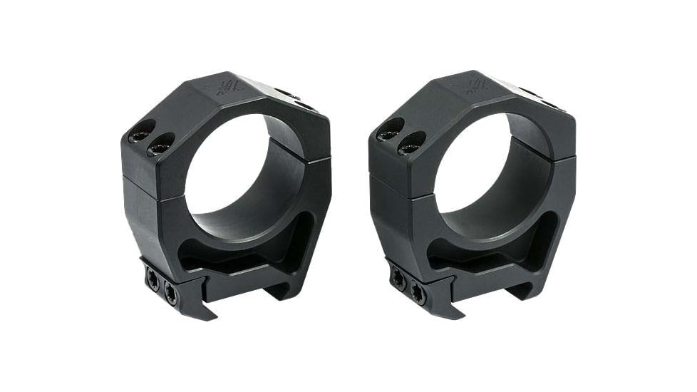 Vortex Precision Matched Rifle Scope Rings, 34 mm Tube, High - 1.26 in, Black, PMR-34-126