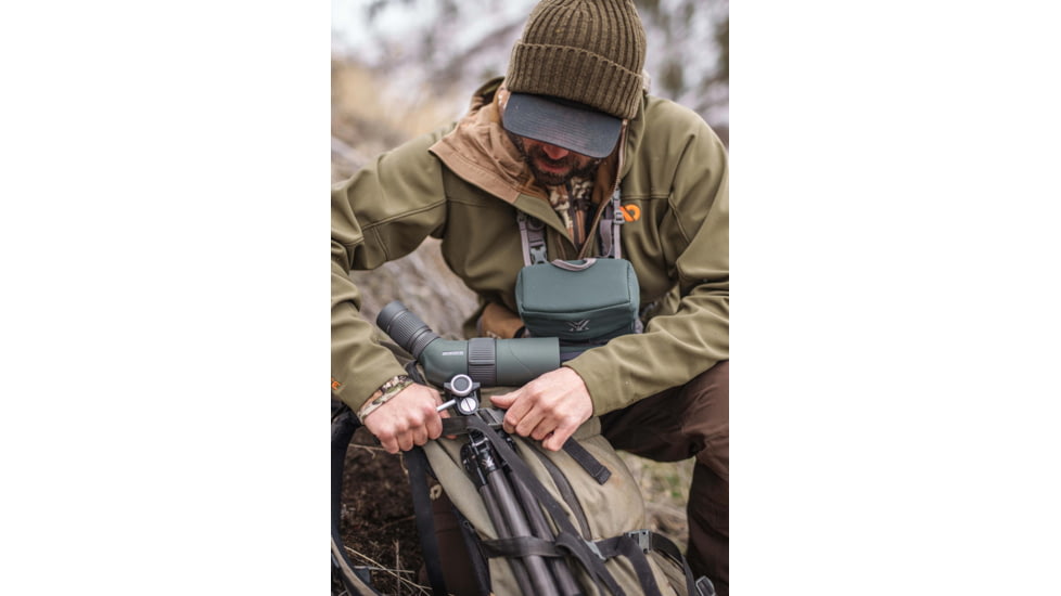 Vortex Razor HD 13-39x56 Spotting Scope, Angled, Green, RS-56A