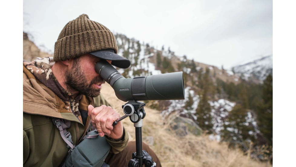 Vortex Razor HD 13-39x56 Spotting Scope, Angled, Green, RS-56A