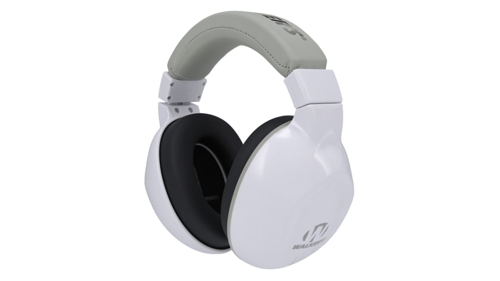 Walker's Boomies Passive Hearing Protection, Earmuff, Extra Small, Arctic White GWP-YM2-WH