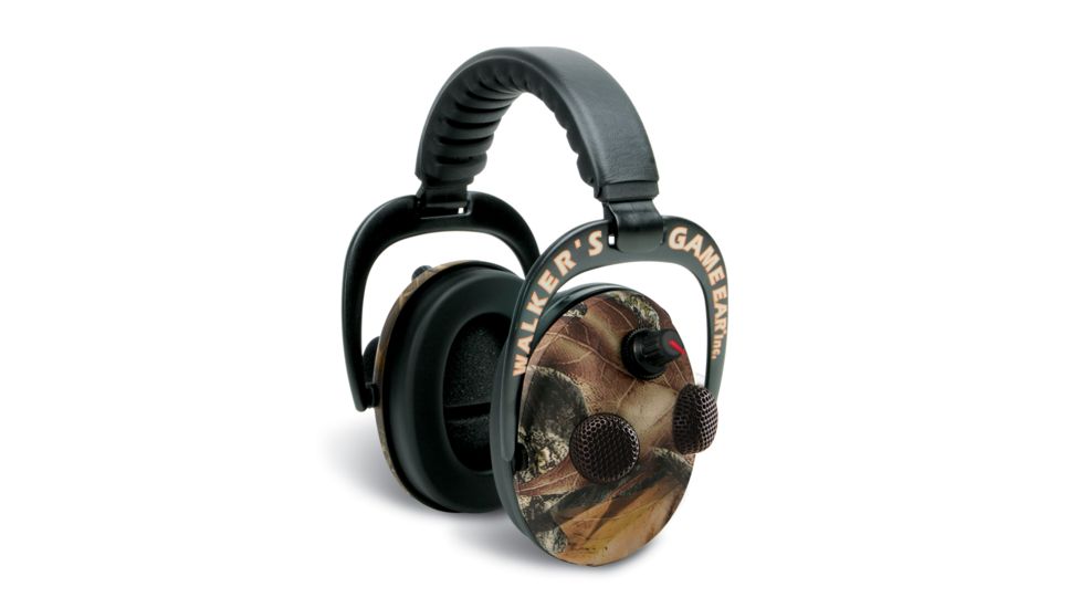 Walkers Power Muff Quads Mossy Oak Break Up PMQCMO