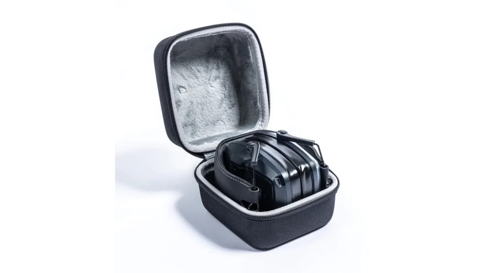 War Bird Intrepid BT-Bluetooth Rechargeable 23dB Earmuffs with Gel Ear Seals, Black, EAINBT