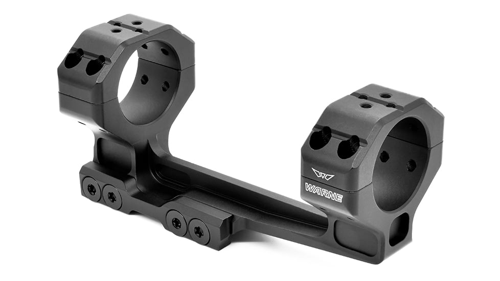 Warne 1 PC Precision Cantilever MSR Mount, 30mm, Black, 7818M
