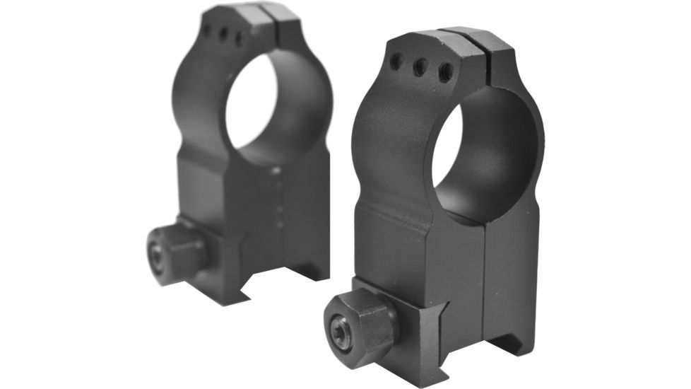 Warne 1in AR15 Flattop Aluminum Rifle Scope Rings A604M