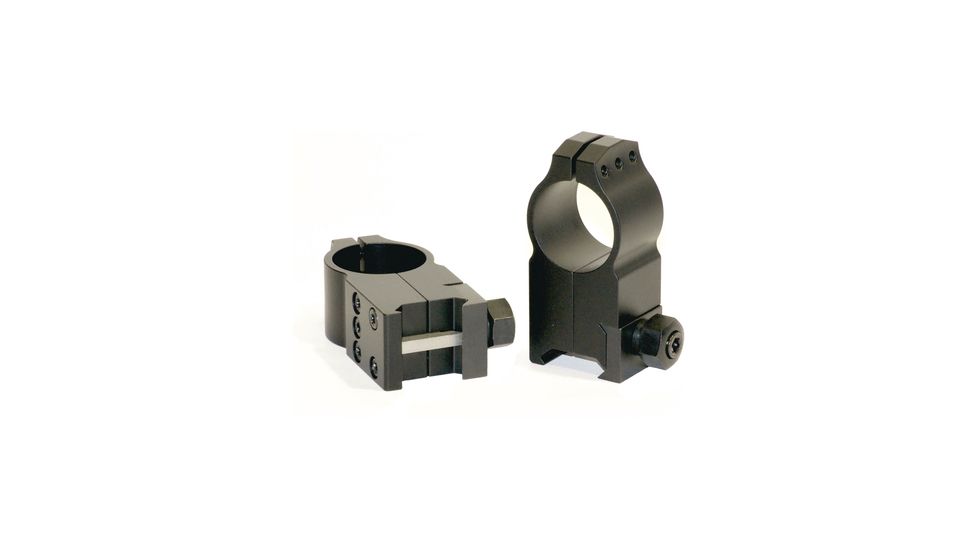 Warne 1in Tactical Rings, Ultra High, Matte 604M