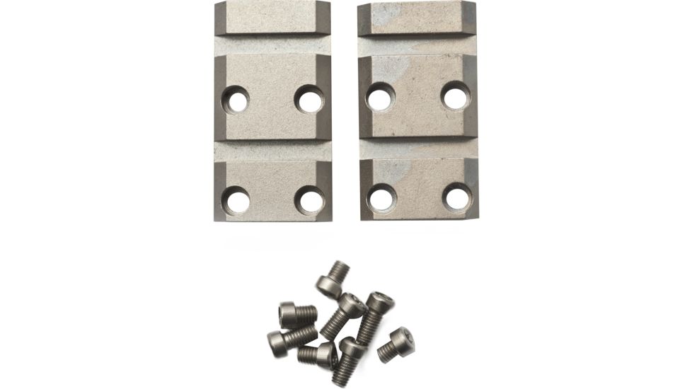 Warne 2 Pc Steel Base Browning X Bolt Silver M927 929s