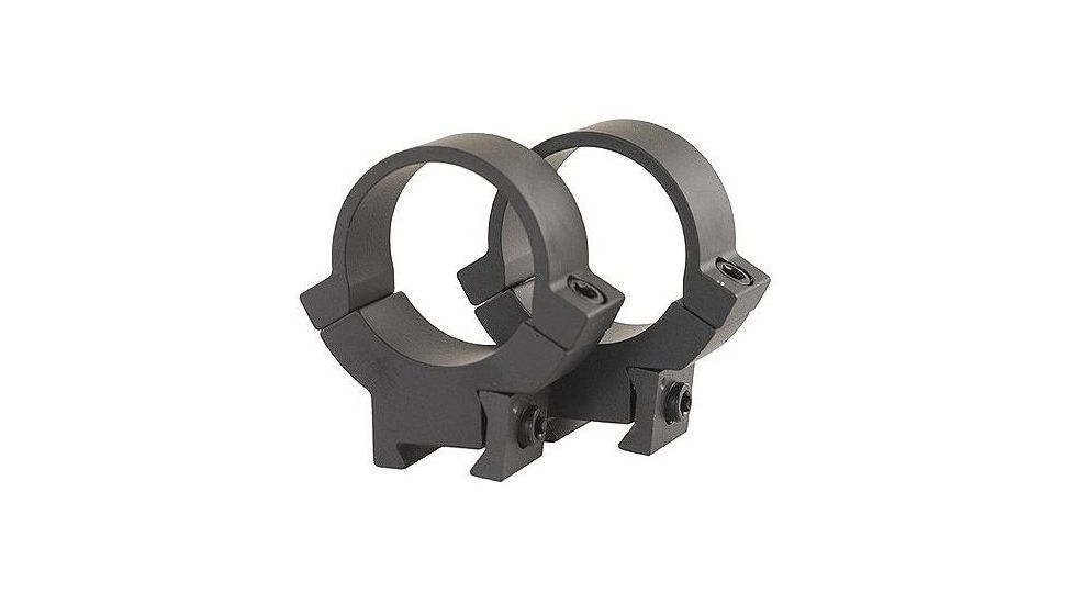 Warne Maxima Steel Rings, 1in, Rimfire 3/8in or 11mm Dovetail, High - Matte 722M