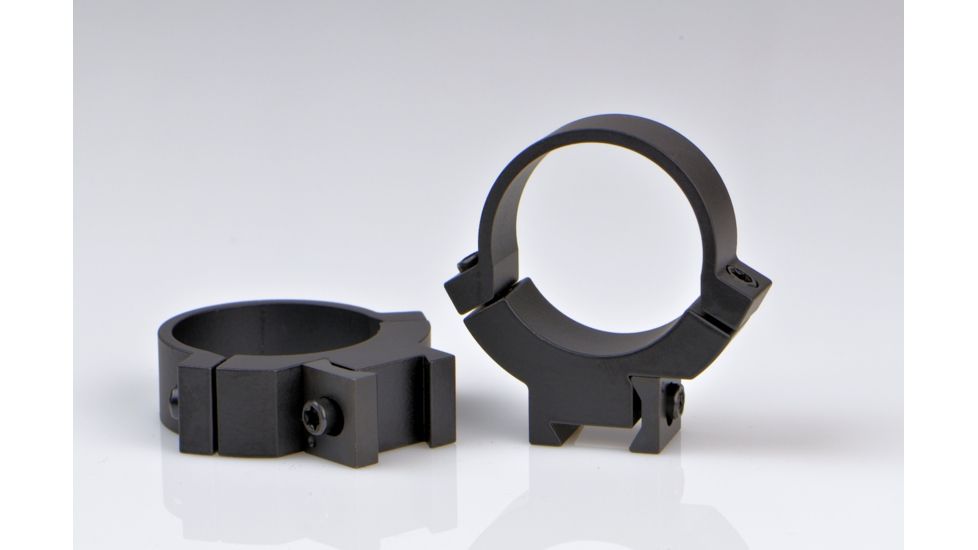 Warne Maxima Steel Rings, 30mm, Rimfire 3/8in or 11mm Dovetail, Medium - Matte 731M