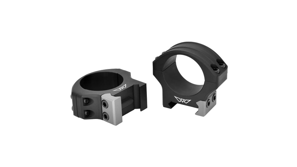 USED, Warne Hyperlite Rings, Matte Black, 34 mm, Low, 8520M