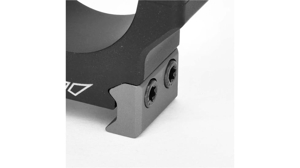 Warne Hyperlite Rings, Matte Black, 30 mm, Medium, 8514M
