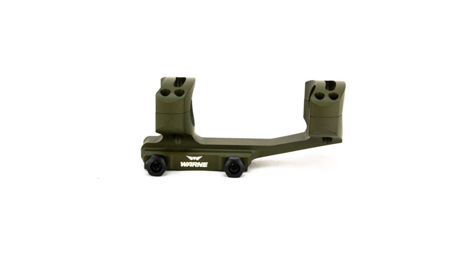 Warne Gen 2 Extended Skeletonized 30mm MSR Mount, Mil-Spec OD Green, XSKEL30OD