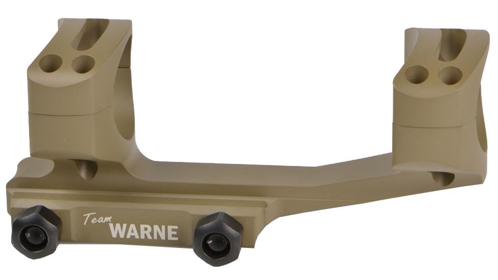 Warne Gen 2 Extended Skeletonized 34mm MSR Mount, Dark Earth, XSKEL34DE