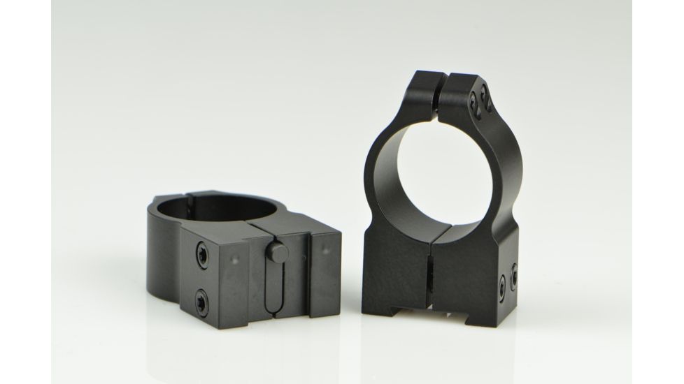 Warne Maxima Steel Rings, 1in, Tikka Grooved Receiver, PA, High - Matte 2TM