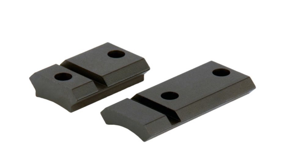 Warne Maxima 2 pc. Steel Base w/ Front Extension for Winchester Model 70 w/.860 RHS, Marlin XL-7 - Matte Black
