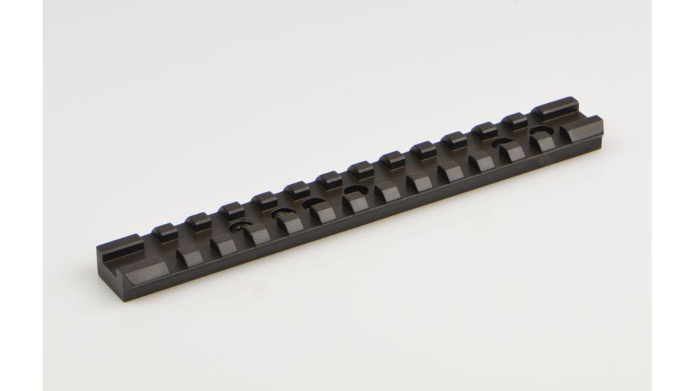 Warne Tactical Rail, 1 Pc Steel, Marlin Lever Action Rifles, 20MOA, Matte M636-20MOA